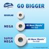Charmin Ultra Soft Toilet Paper 18 Mega Rolls, 244 Sheets Per Roll view 3