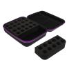 Healifty 1pc Essential Oil Storage Bag Storage Case Essential Oil Bottle Holder Carrying Case Bottle Organizer Simple view 1