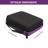Healifty 1pc Essential Oil Storage Bag Storage Case Essential Oil Bottle Holder Carrying Case Bottle Organizer Simple view 2