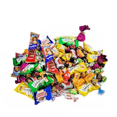 Supreme Sweets Candy Mix Gift Bag - Ukrainian Candy Mix - Ulitimate Assortment of Chocolate and Caramel Party Candy Mix of Eastern European Candies Variety of Ukrainian Candies by the Pound (450g / 1 lb)