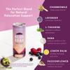 Blue Bear Relax - Natural Calming Tea, Mixed Berry Herbal Tea Infusion, Canned Drink, Lavender, Lemon Balm and Chamomile, Vegan and Caffeine-Free, Zero Sugar, 8.4 fl oz, Pack of 12 view 3