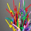 400 Count 10.2 Inch Colorful Flexible Plastic Drinking Straws,Bendable Long Thick Disposable Artical Straws,for Party,for Use with Any Jumbo Cup or Water Bottle,BAP Free,Diameter 0.24 inch view 3