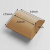 BallHull Kraft Paper Pillow Candy Box, Foldable Gift Box with Jute Rope for Weddings, Parties, Birthdays, Holidays, 60 Pcs view 2