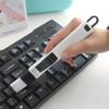 AKOAK 2 Packs Window Trough Cleaning Brush, Mini Dustpan and Brush, Plastic Handle, Removable, Suitable for Home, Office, Garden, Keyboard, Black view 3
