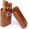 Cigar Box Humidor Cigar Humidors, Portable Humidor with Cigar Holster and Cigar Cutter Hardware with Cigar Cutter view 1