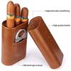 Cigar Box Humidor Cigar Humidors, Portable Humidor with Cigar Holster and Cigar Cutter Hardware with Cigar Cutter view 3