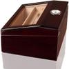 HongLianRiven Cigar Box Humidor Cigar Humidor Box Cigar Case Humidifier Hygrometer Cigar Cutter Glass Humidors view 4