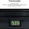 HongLianRiven Cigar Box Humidor Cigar Humidor, Cigar Box Storage Box with Humidifier and Digital Hygrometer view 3