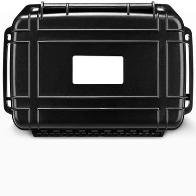 HongLianRiven Cigar Box Humidor Cigar Humidor, Aluminum, Outdoor Travel, with Hygrometer and Multifunctional Humidor (Size : Ten Loaded)