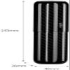 Cigar Box Humidor Cigar Box Cigar Humidor Carbon Fiber Lightweight Portable Cigar Storage Tube Holder (Size : 3 Tube) view 2