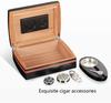 HongLianRiven Cigar Box Humidor Cigar Humidor Portable Handmade Cigar Box, Outdoor Humidor Box view 3
