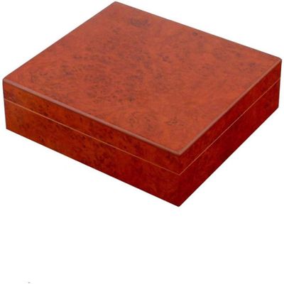 HongLianRiven Cigar Box Humidor Cigar Humidors, Cedar Wood Lined Cigar Humidor Humidifier Travel Case Box Cigar Holder Storage Box (Color : Brown)