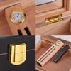 HongLianRiven Cigar Box Humidor Cigar Humidor Box Cigar Case with Humidifier Hygrometer Glass Humidors view 4