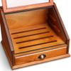 HongLianRiven Cigar Box Humidor Cigar Humidor Case Removable Tray Cigar Desktop Storage Box with Hygrometer Humidifier view 4