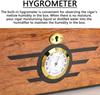 HongLianRiven Cigar Box Humidor Cigar Humidor, Storage Box with Hygrometer, Humidifier and Security Lock, Layered Design view 4