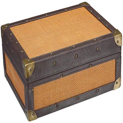 HongLianRiven Cigar Box Humidor Cigar Humidor Box with Hygrometer and Humidifier Cigar Storage Box Case