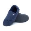 Happy Touch Diabetic Slippers Women, Lymphedema Shoes, Edema Shoes Swollen Feet, Indoor and Outdoor Hook and Loop, Non Slip House Shoes (Navy Blue, 12) view 1