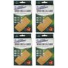 20 Pc Extra Large Fabric Adhesive Bandages Pad Wound Dressing 2" X 4" First Aid Jumbo Knee and Elbow Fabric Bandage Padded Non Stick Sterile 2X4inch Each Individually Packed for Wound Cut Scrap view 2