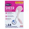 140 Extra Large Sheer Adhesive Bandages 4" Flexible Sterile Pad Wound Dressing view 1