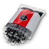Jumbo Black Milkshake Straws Extra Wide Individually Wrapped 100 Pack, Smoothie 0.47" BPA Free, Disposable Fat Boba Tea Straw, Extra Thick Restaurant Quality - by DuraHome view 4