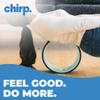 Chirp - Ultimate Back + Neck Bundle | 4-Pack Wheel Foam Roller Set for Back & Neck Pain Relief, Posture Corrector for Alignment & Support, 500lb Capacity, Includes Carrying Case, Mint view 2