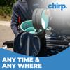 Chirp - Ultimate Back + Neck Bundle | 4-Pack Wheel Foam Roller Set for Back & Neck Pain Relief, Posture Corrector for Alignment & Support, 500lb Capacity, Includes Carrying Case, Mint view 3
