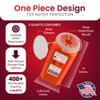 Post Medical - 2.0 Quart Sharps Container - Case of 15, Puncture-Resistant Disposal for Needles & Syringes, Leak-Tight Biohazard Container With Snap Tight Lid, Red view 3