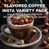 Maud's Flavored Instant Coffee Variety Pack, 24 ct, Caramel, Hazelnut, Raspberry, Vanilla, 100% Arabica Coffee, Medium Roast, Instant Hot or Iced Coffee - Just add water view 3
