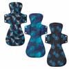 4 Pieces Set 1 Piece Medium Wet Bag + 3 Pieces 16 Inch Regular Cloth Mama Cloth/Menstrual Pads/Reusable Sanitary Pads view 2