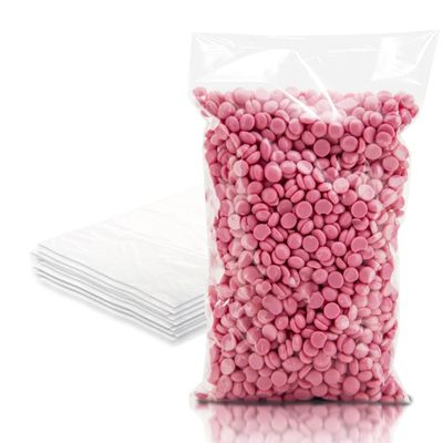 PUREVACY Clear Gusseted Poly Bags, 8 x 4 x 15 Inch. 1000 Pack Side Gusseted Plastic Bags 1 Mil. Leakproof Clear Plastic Bags for Packaging. Clear Gift Bags for Favors, Fruits, Grains, Coffee Beans