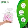 PUREVACY Clear Gusseted Poly Bags, 8 x 4 x 15 Inch. 1000 Pack Side Gusseted Plastic Bags 1 Mil. Leakproof Clear Plastic Bags for Packaging. Clear Gift Bags for Favors, Fruits, Grains, Coffee Beans view 4