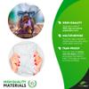 PUREVACY Clear Gusseted Poly Bags, 8 x 4 x 20 Inch. 1000 Pack Side Gusseted Plastic Bags 1 Mil. Leakproof Clear Plastic Bags for Packaging. Clear Gift Bags for Favors, Fruits, Grains, Coffee Beans view 3