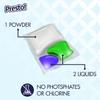 Amazon Brand - Presto! Triple Action Dishwasher Pacs, Fresh Scent, 90 Count view 3