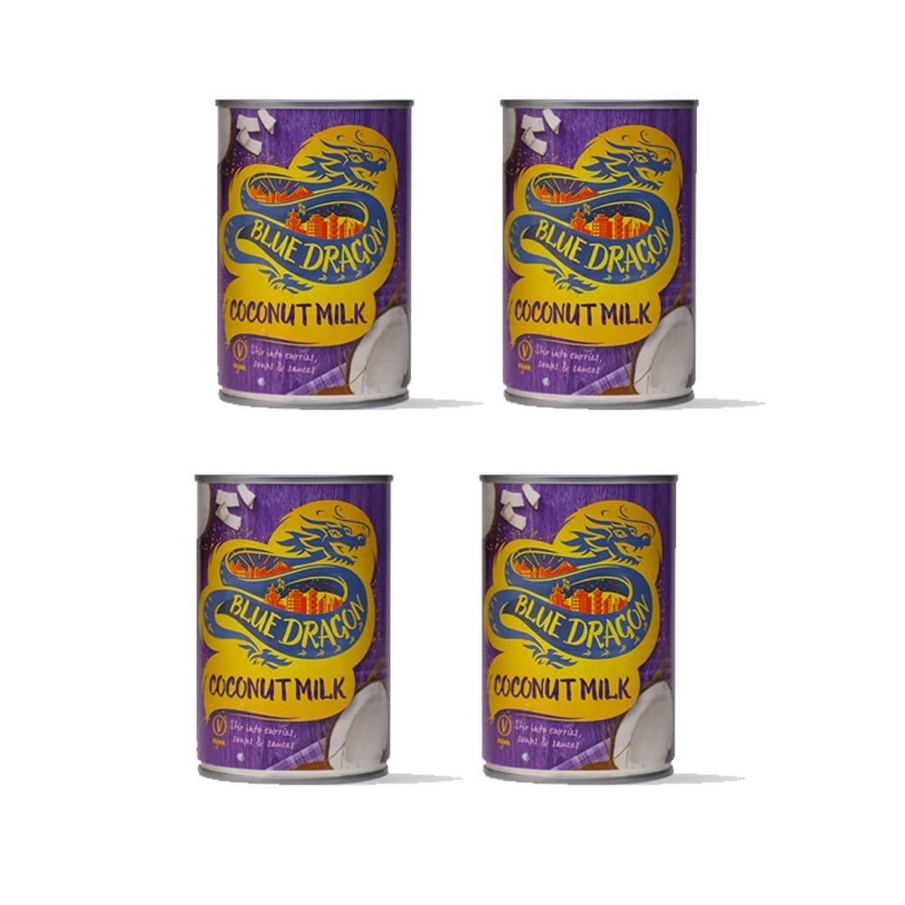 BLUE DRAGON Coconut Milk for Cooking - 400ml (Pack of 4)