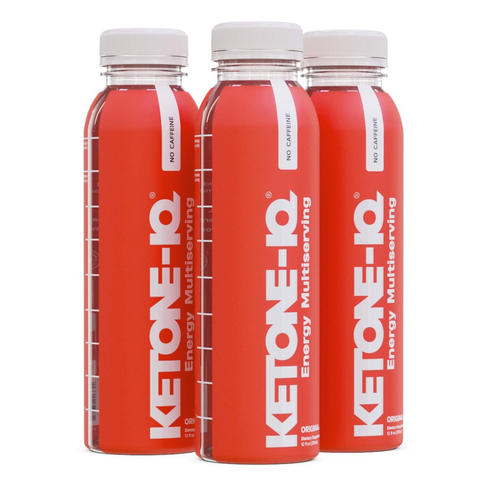 Ketone-IQ Exogenous Ketone Supplement Drink  30 Servings with 10 g Ketones per Serving | Fast Ketosis Support, Energy & Mental Focus | Sugar-Free, Salt-Free, Caffeine Free