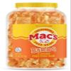 Mac's BBQ Pork Skin Canisters, Organic, Gluten Free, Keto Friendly, 7.5oz (Pack of 3) view 2