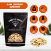 Almonds, "Fresh and Delicious" Small chopped Raw, Perfectly Natural, Quality, Fresh, Ideal snack for Adults and Kids, packaged in resealable 2 lbs. (32 oz.) pouch bag by Presto Sales LLC view 2
