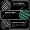 10Pcs Bamboo Ear Picks with Anti-Skid Handle Ear Wax Removal Tools for Home Use Premium Cleaning Tools for view 3