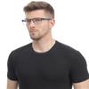 3-Pack Reading Glasses for Men Blue Light Blocking Trendy Metal Frame Computer Readers Antieye Strain/glare Uv Ray Filter Eyeglasses(+3.5 magnification Strength) view 4