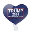 GRAPHICS & MORE Trump 2024 Heart Love Cupcake Picks Toppers Decoration Set of 6 view 2