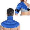 Atsuwell Neck Shoulder Ice Pack Wrap for Injuries Reusable Gel, Cold Compress Therapy for Swelling, Bruises, Sprain, Surgery Recovery view 1