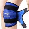 NEWGO Knee Ice Pack Wrap, Ice Pack for Knees Cold Compression Therapy for Knee Replacement Surgery, Arthritis Pain, ACL, Swelling, Sports Injuries (21.7" x 9.8") - Blue view 1