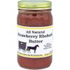 All Natural Fruit Butters 8 oz. (Strawberry/Rhubarb (3 Jars)) view 3