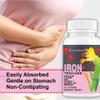 Organic Touch Iron Tablet with Folic Acid Vitamin C B12,Spirulina & Zinc Supplements As Haemoglobin Builder,Immunity,Stamina,Energy Boosters Chewable Tablet for Women Teenager Girls60 (Pack of 1) view 3