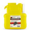 1 Gallon Blade Disposal Container Secure Razor Blade or Box Cutter Waste Container with Locking Cap, Wall-Mount Ready Pre-Assembled, Puncture-Resistant by Post Medical view 1