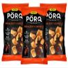 PORQ Artisan Fried Pork Rinds- BBQ & Zesty Chipotle, Keto Friendly Snack 2 OZ (Pack of 3) view 1