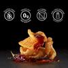 PORQ Artisan Fried Pork Rinds- BBQ & Zesty Chipotle, Keto Friendly Snack 2 OZ (Pack of 3) view 4