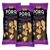 PORQ Artisanal Fried Pork Rinds, Smoky Black Pepper & Sea Salt with Smoke Flavor Added, Gluten Free & Keto Friendly Snack, 2-Ounce Bag (Pack of 3) view 1