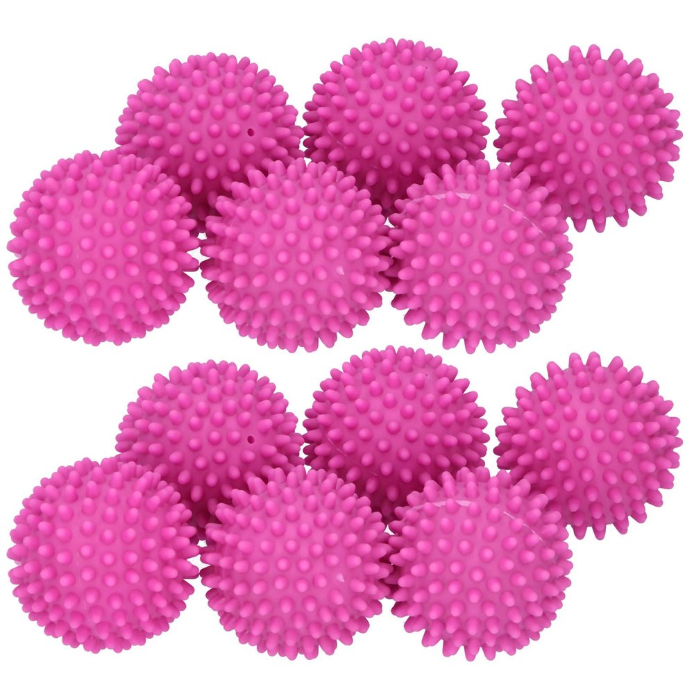 01 02 015 Laundry Ball, with A Firm Structure Environmentally Friendly Washing Ball, Reusable Long Service Life 12Pcs Washing Ball Dryer Machined for Clothes Fabric Home