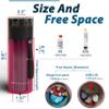 4ALLFAMILY Voyager Auto Shut Off Cooler Travel Case TSA Approved (17 Medication Pens)  OnTheGo Medical Cooler with Biogel & USB Charger  Diabetes Travel Case for Insulin & EpiPens (Magenta) view 4